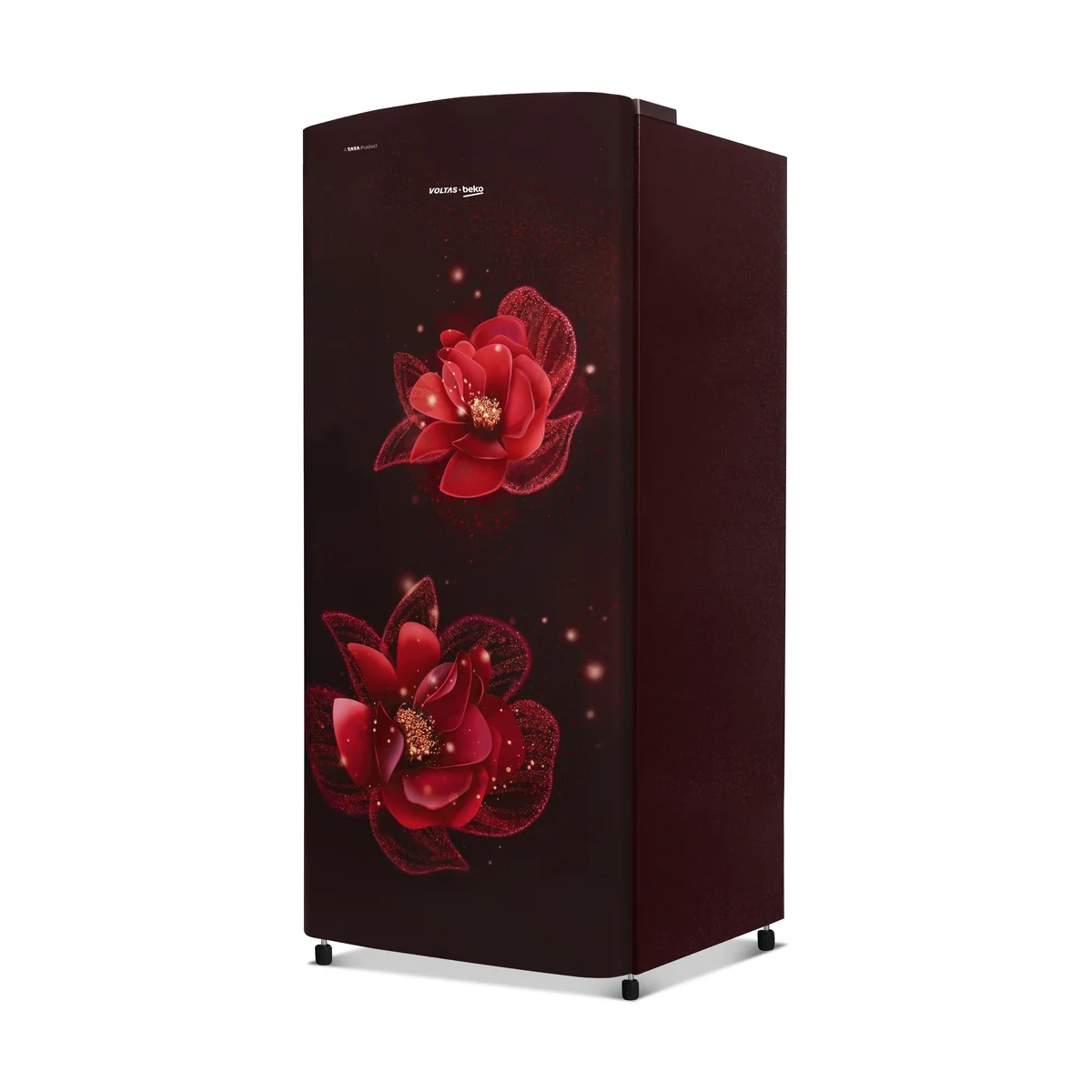 183 L 3 Star Direct Cool Single Door Refrigerator (RDC215C / S0WFR0M0000GO, Fressia Wine) , Voltas Beko, A Tata Product - Image 3