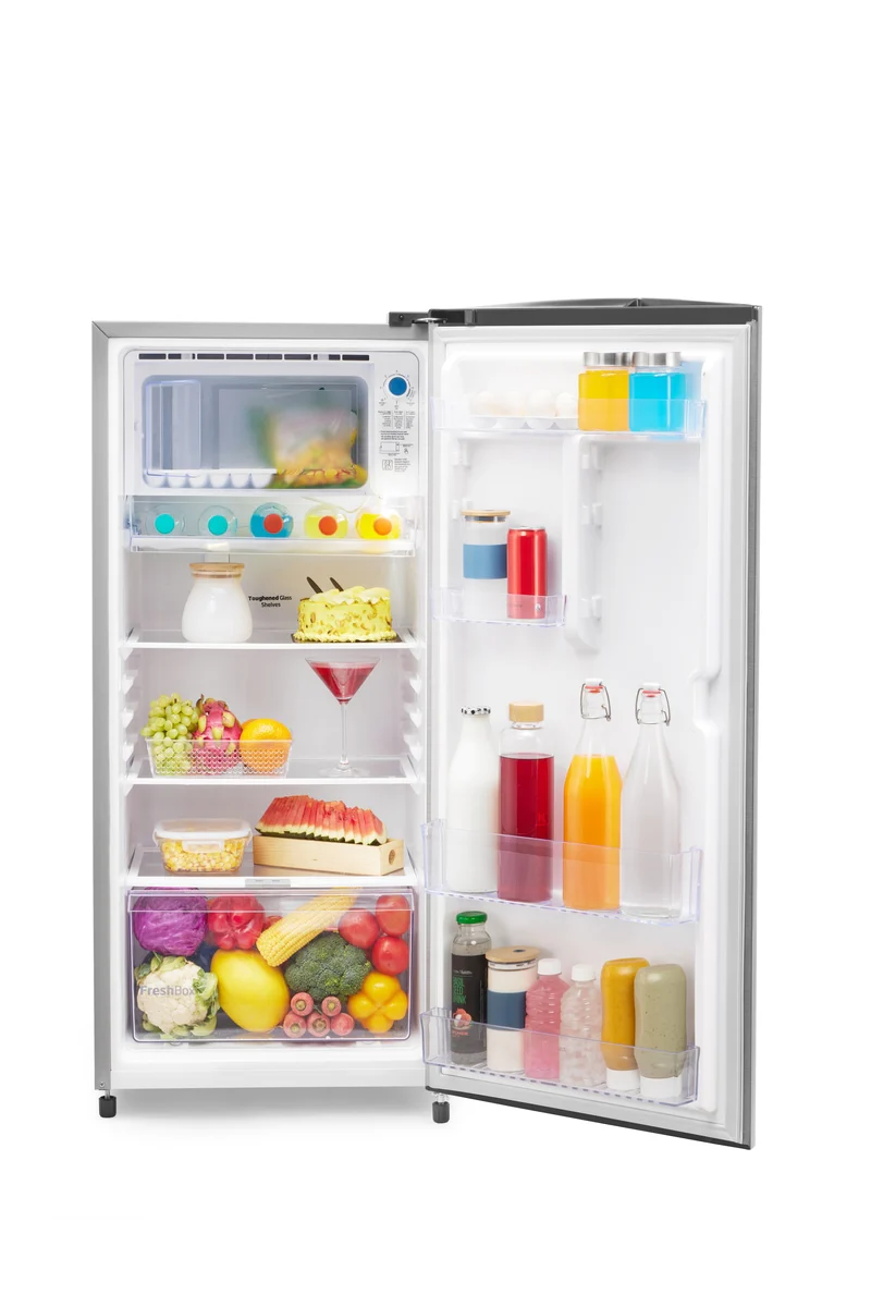 183 L 3 Star Direct Cool Single Door Refrigerator (RDC215C/S0XIR0M0000GO, Hairline Silver, Chiller Zone, With Fresh Box Technology) , Voltas Beko, A Tata Product - Image 4