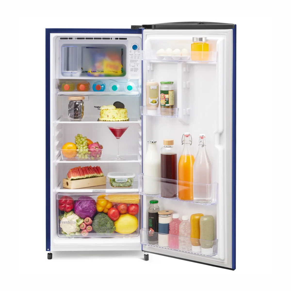 183 L 4 Star Direct Cool Single Door Refrigerator (RDC215B / W0BBR0M0000G, Bonita Blue ) , Voltas Beko, A Tata Product - Image 5