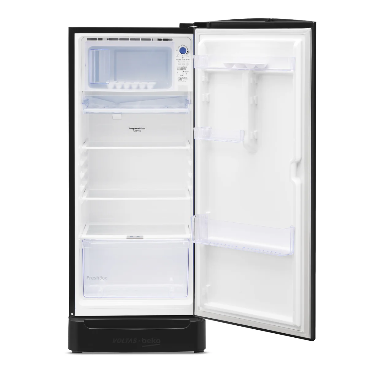 183 L 5 Star Direct Cool Single Door Refrigerator (RDC215A/W0DGRTM0B00GO, Dark Grey, With Fresh Box Technology) , Voltas Beko, A Tata Product - Image 3
