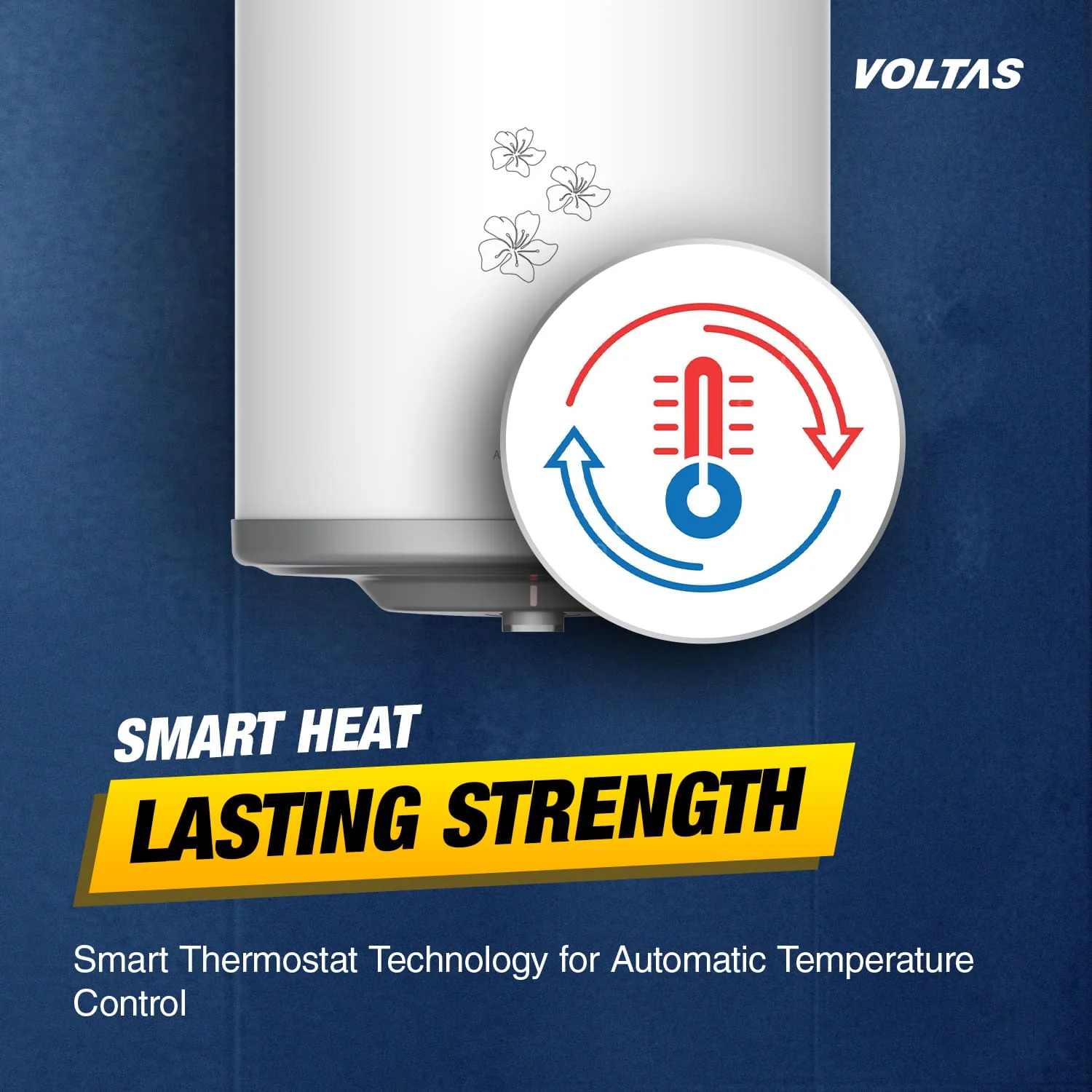 Voltas Aqua Prime 4 Star Water Heater - 15L (2000 W) - Image 6
