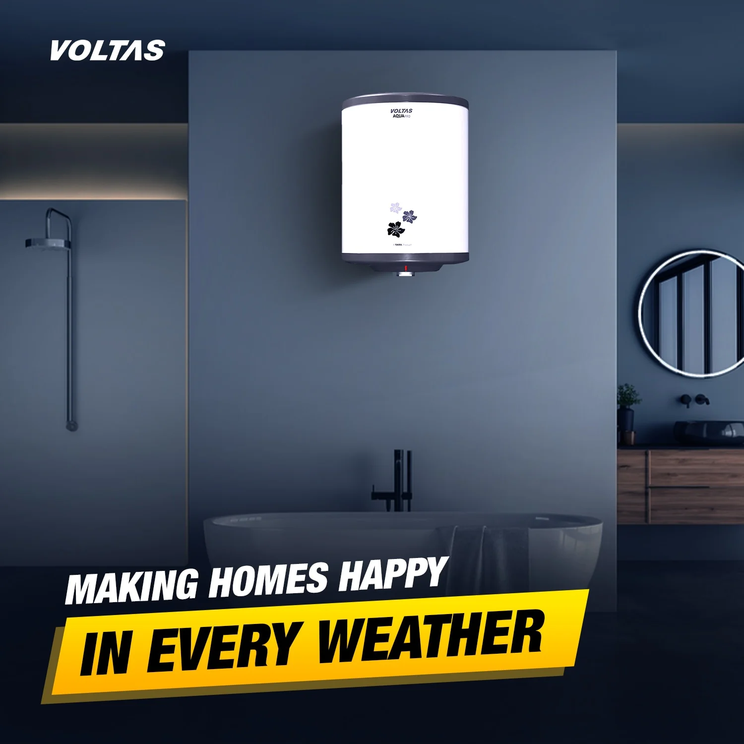 Voltas Aqua Pro Water Heater - 10 L (2000 W) - Image 4