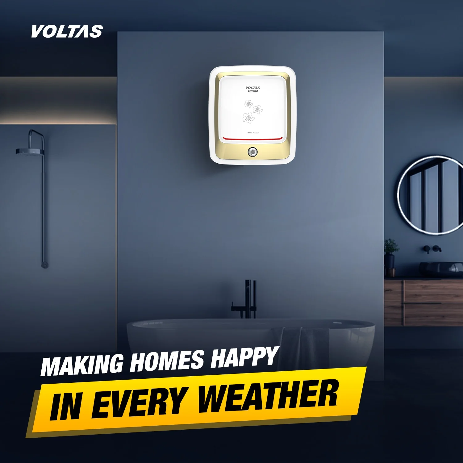 Voltas Crysta 5 Star Water Heater - 15L (2000 W) - Image 8