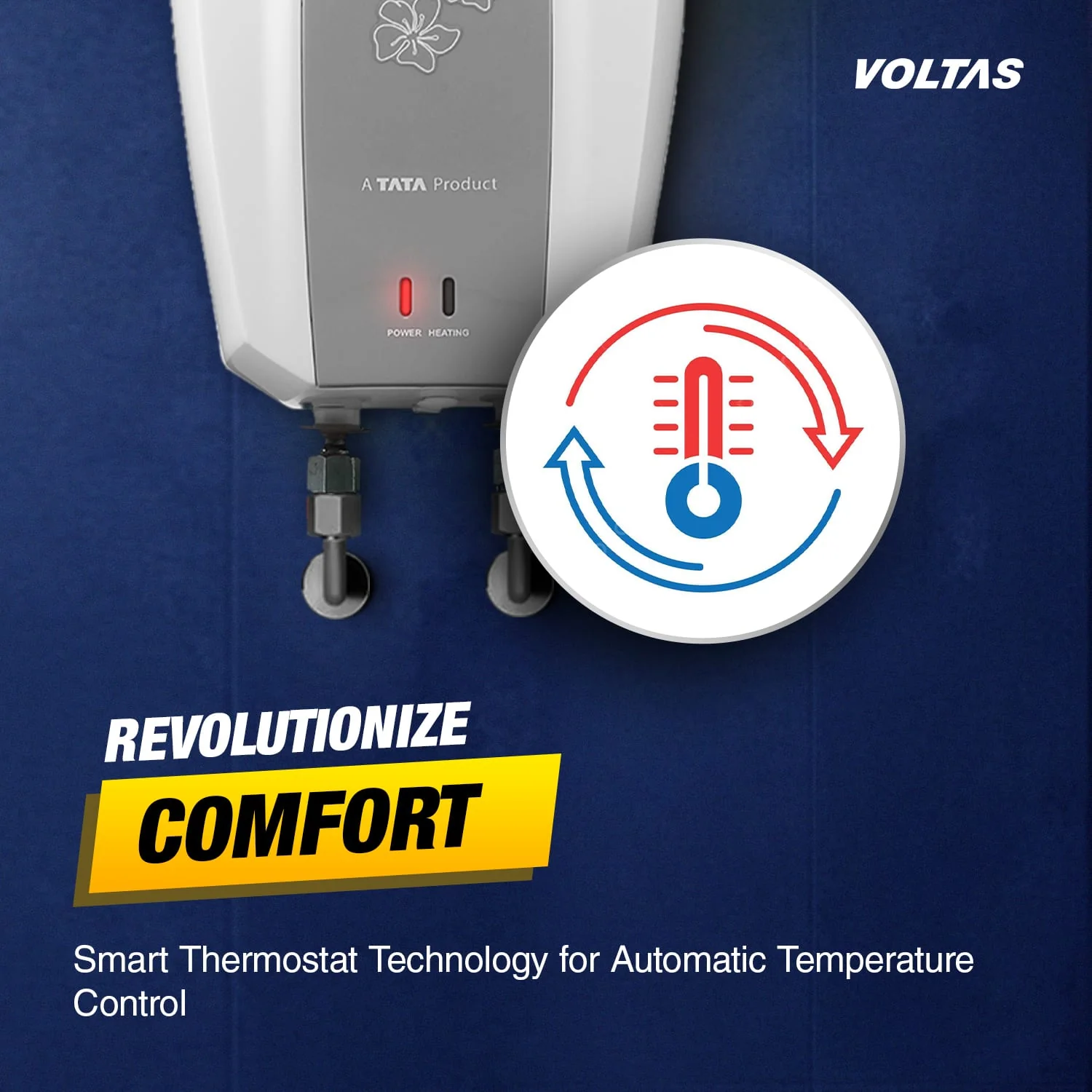 Voltas Insta+ ISI marked Water Heater - 5L (3000 W) - Image 4