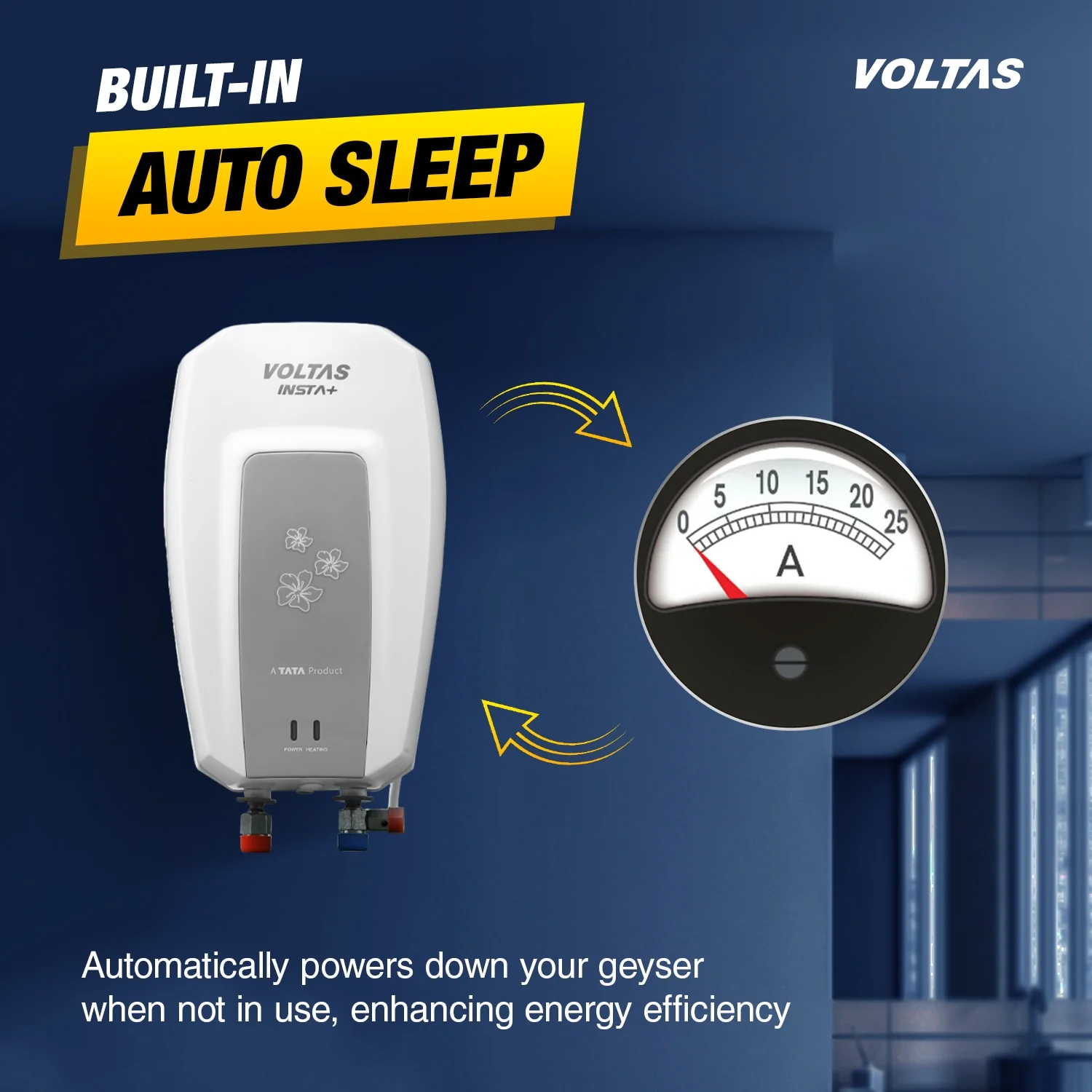 Voltas Insta+ ISI marked Water Heater - 5L (3000 W) - Image 5