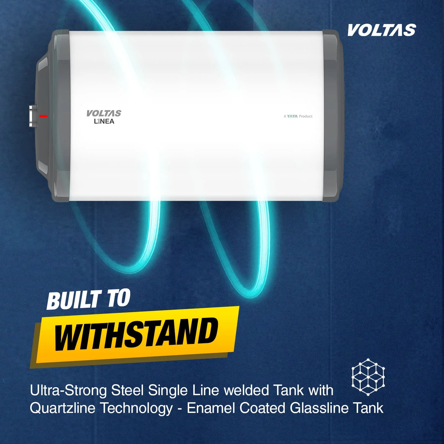 Voltas Linea 3 Star Water Heater - 10L (2000W) - Image 6