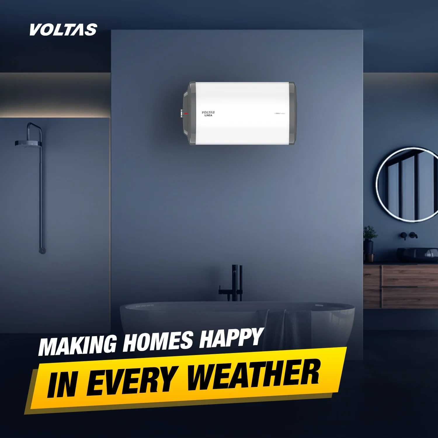 Voltas Linea 3 Star Water Heater - 15L (2000W) - Image 8