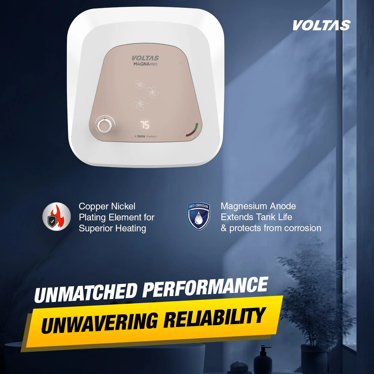 Voltas Magna PRO 5 Star Water Heater - 15L (2000 W) - Image 5