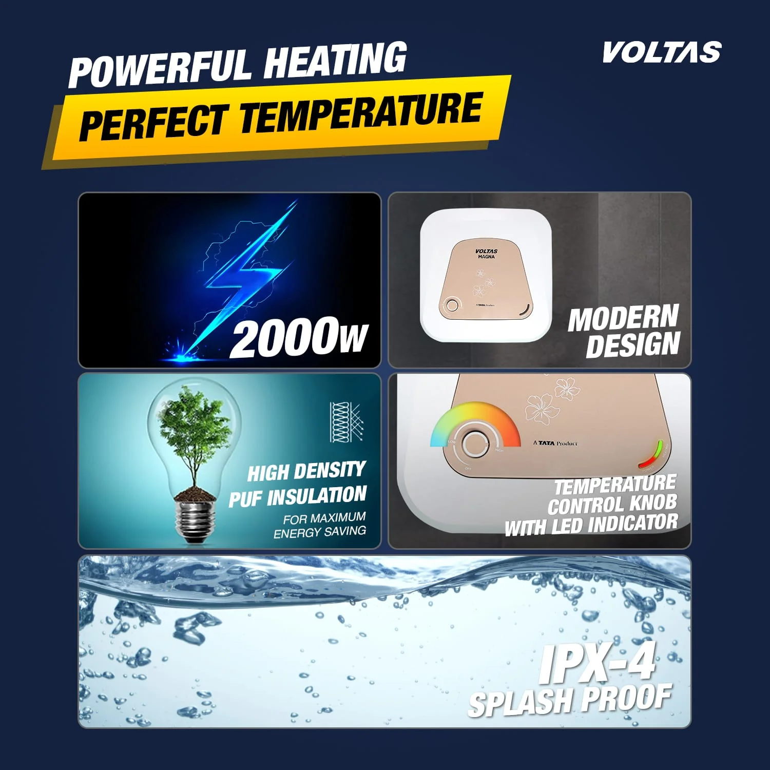 Voltas Magna Water Heater - 25 L (2000 W) - Image 9