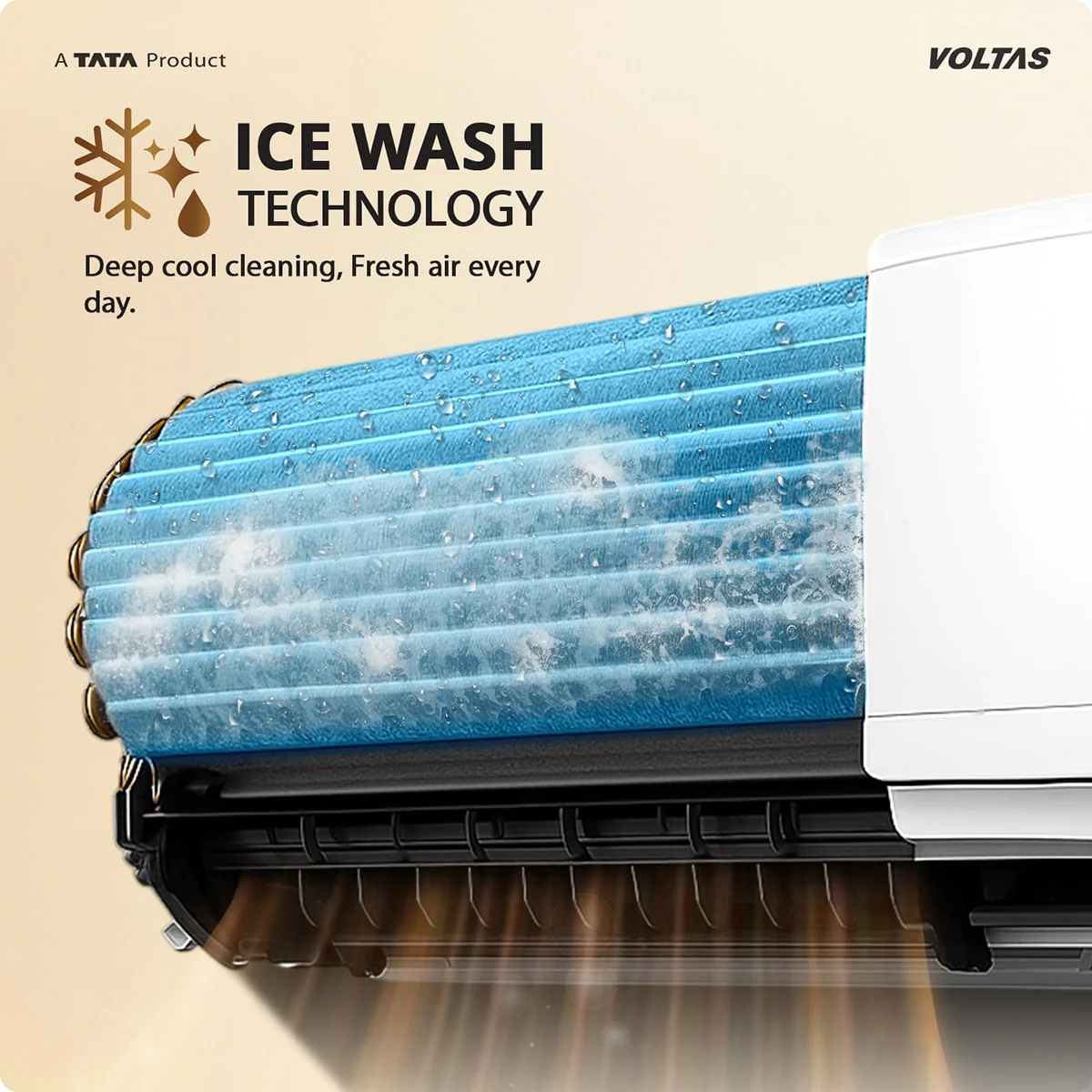 Voltas Split Air Conditioner, 2 Ton, 3 Star - 243INV Venus Luxe - Image 11