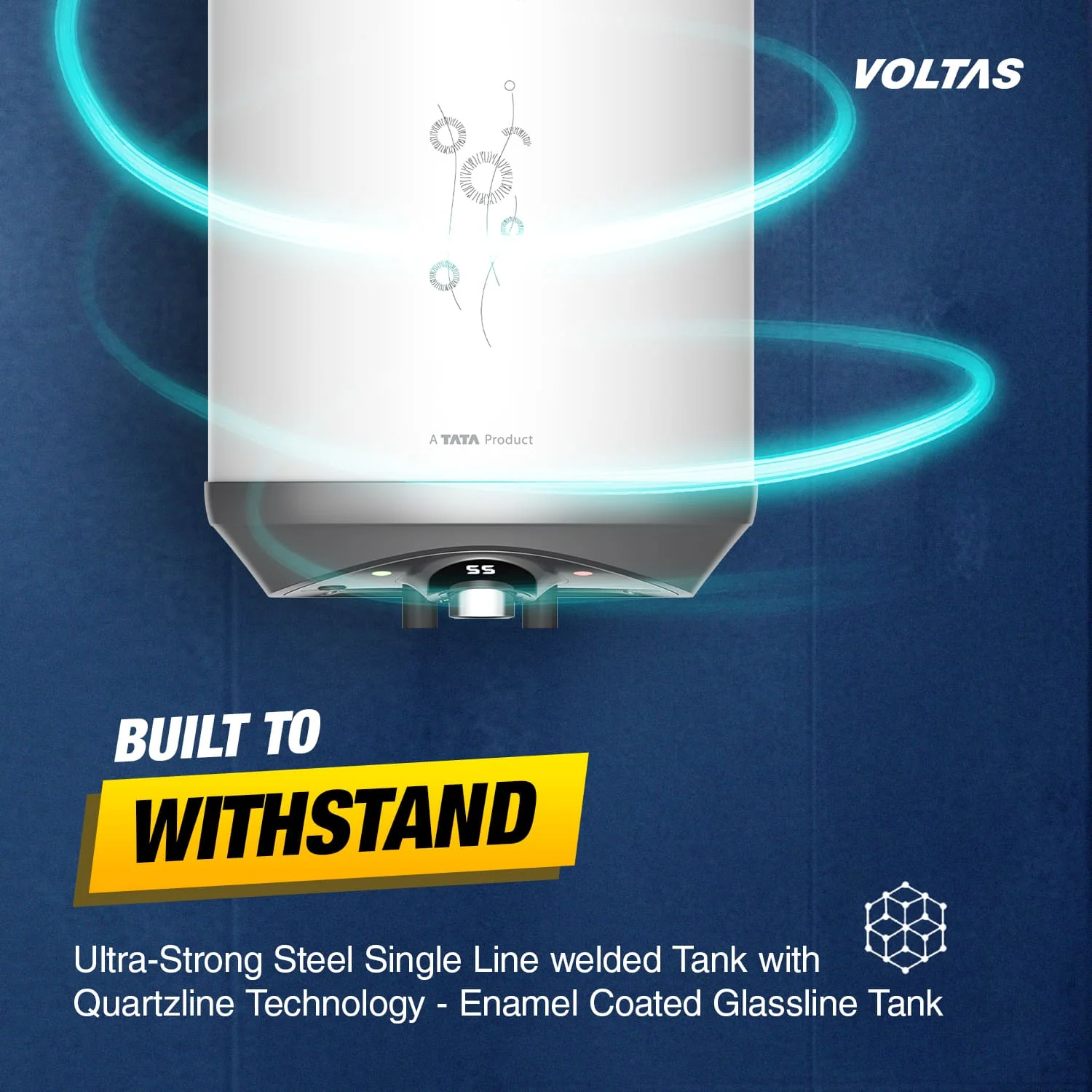 Voltas Ultimo Pro 5 Star Water Heater - 10L (2000 W) - Image 6