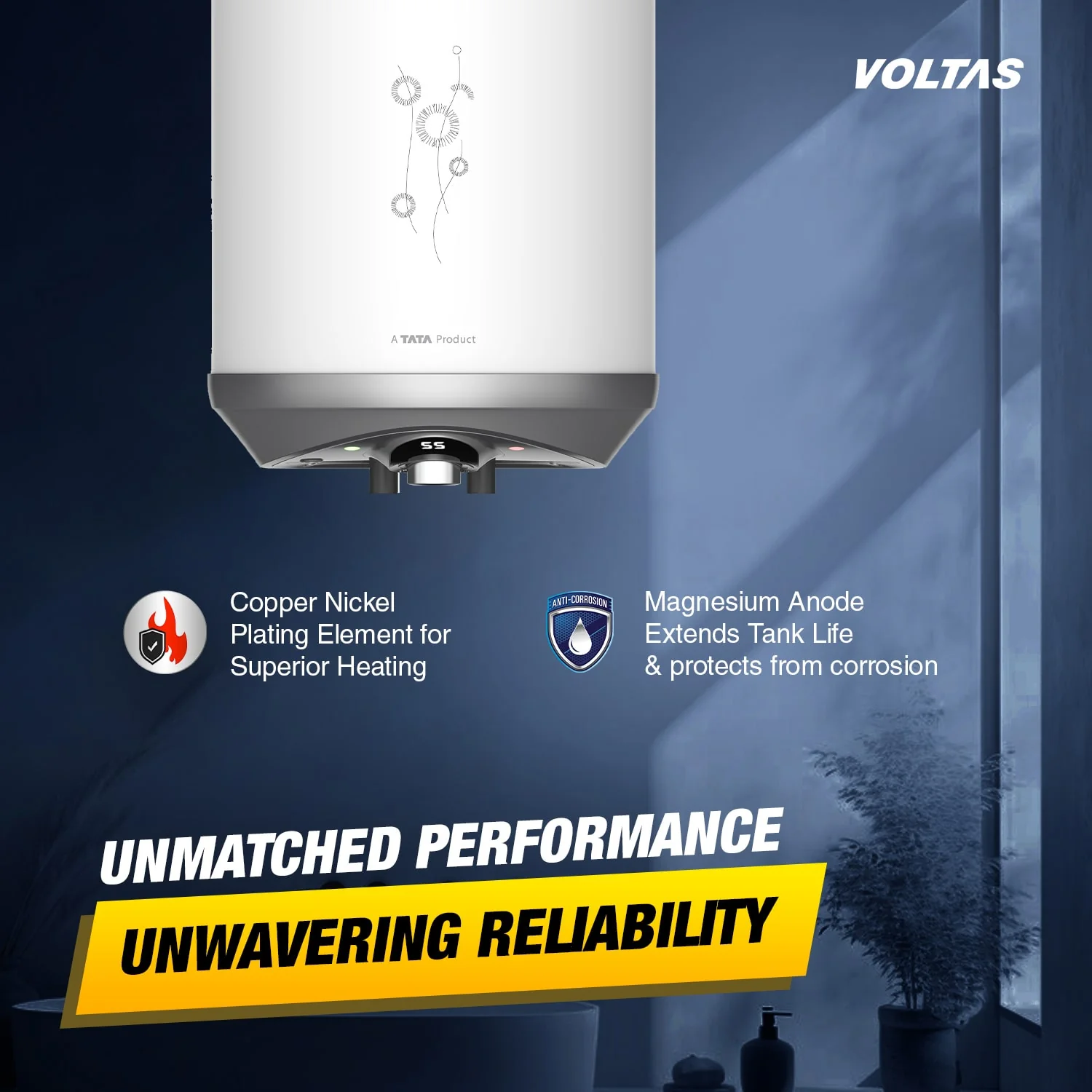 Voltas Ultimo PRO 5 Star Water Heater - 25L (2000 W) - Image 5