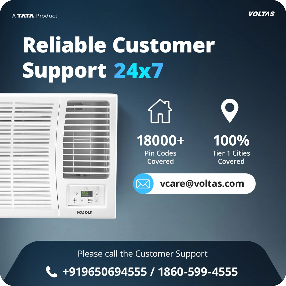 Voltas Window Air Conditioner, 1.5 Ton, 2 Star - 182FS Elite - Image 15