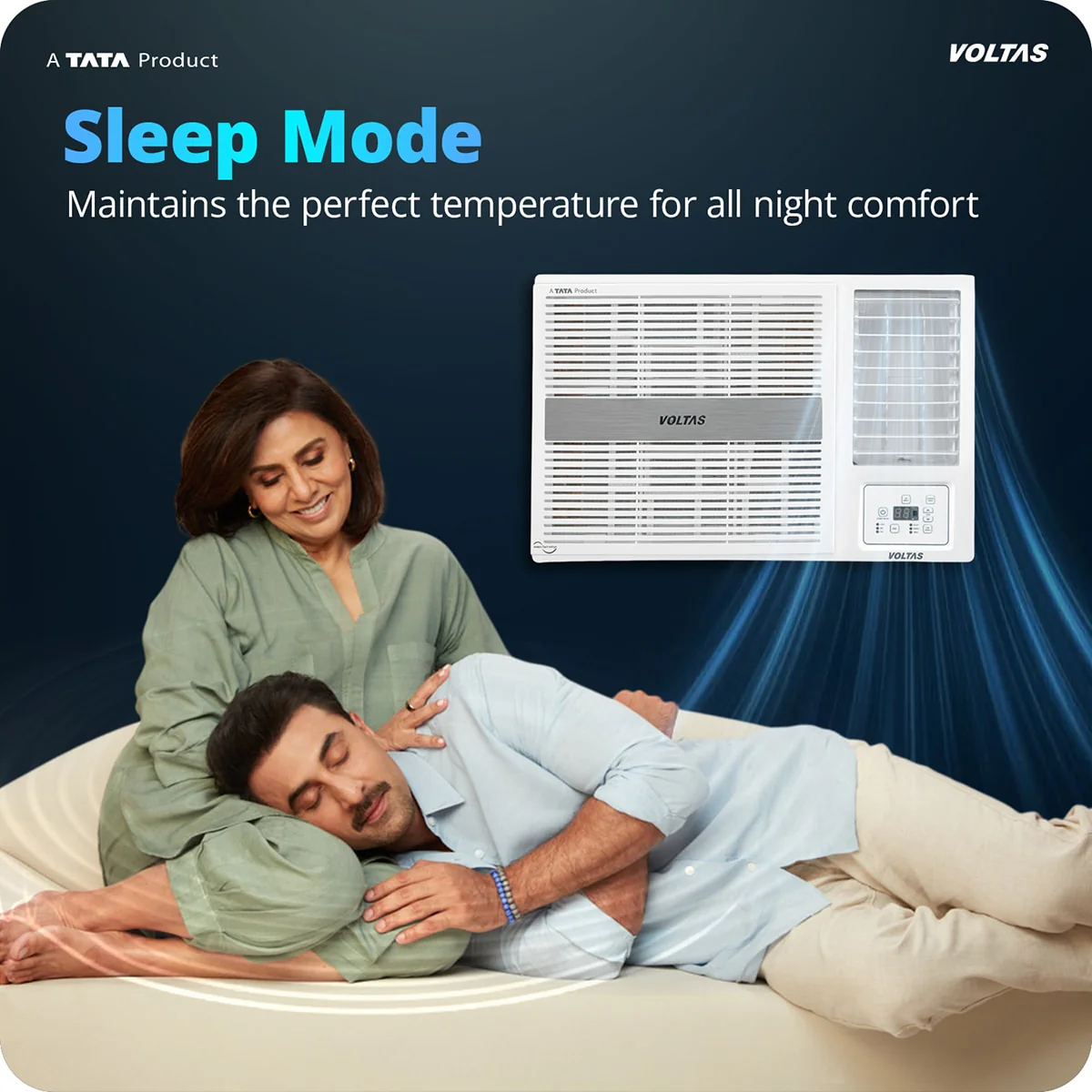 Voltas Window Air Conditioner, 1.5 Ton, 2 Star - 182FS Pearl - Image 10