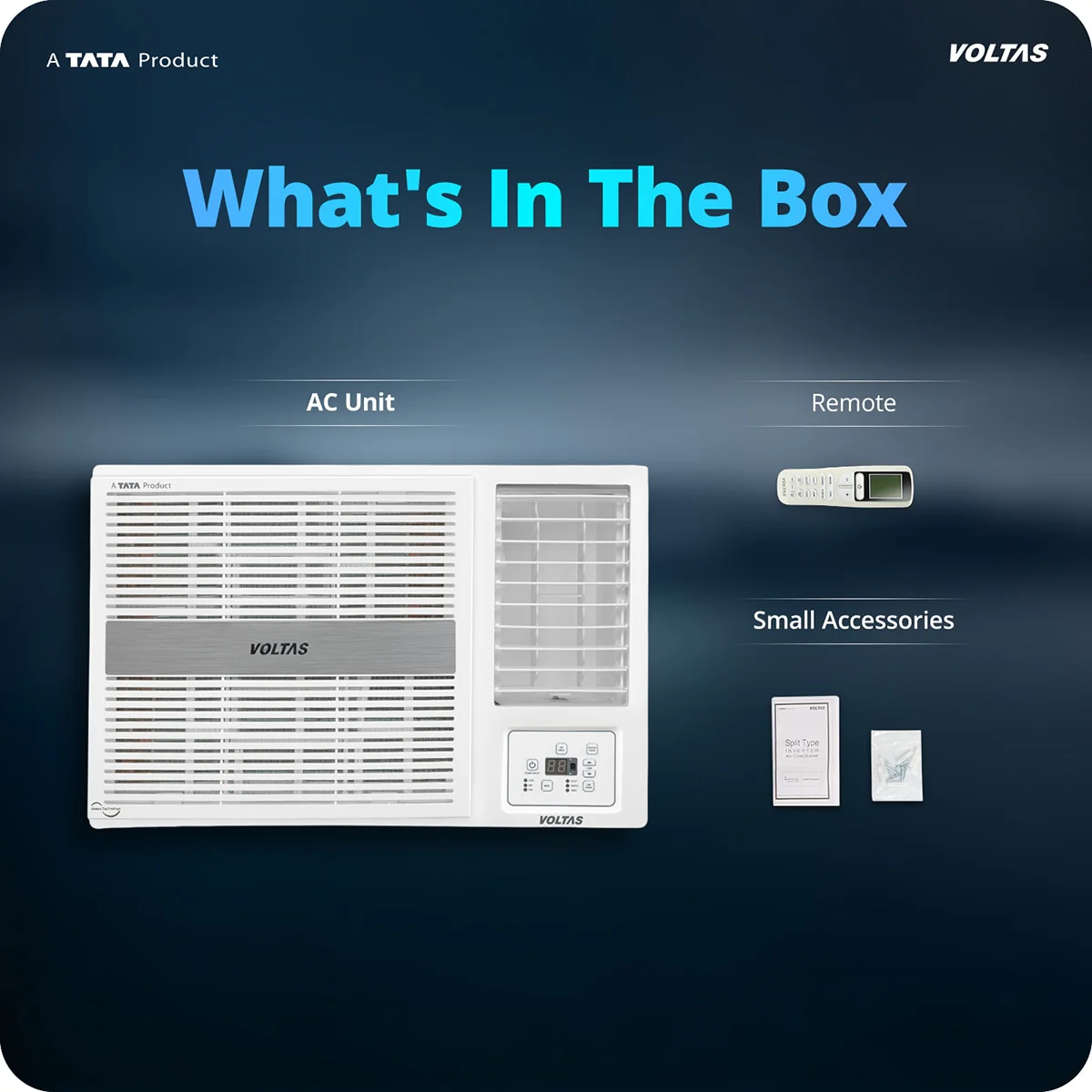 Voltas Window Air Conditioner, 1.5 Ton, 2 Star - 182FS Pearl - Image 19
