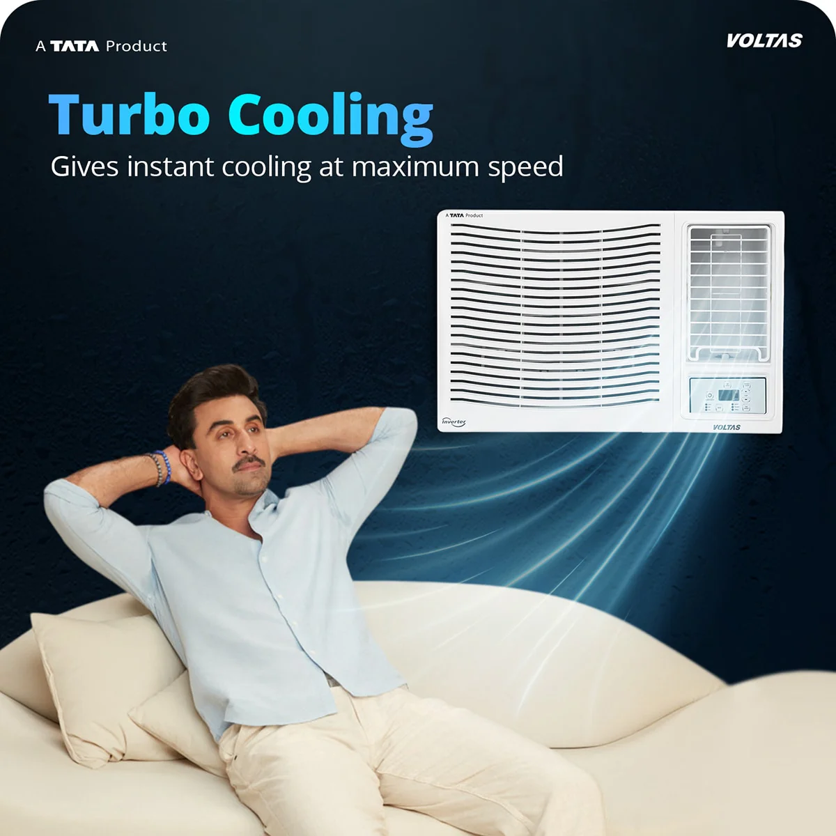 Voltas Window Air Conditioner, 1.5 Ton, 2 Star - 182FS Prism - Image 11