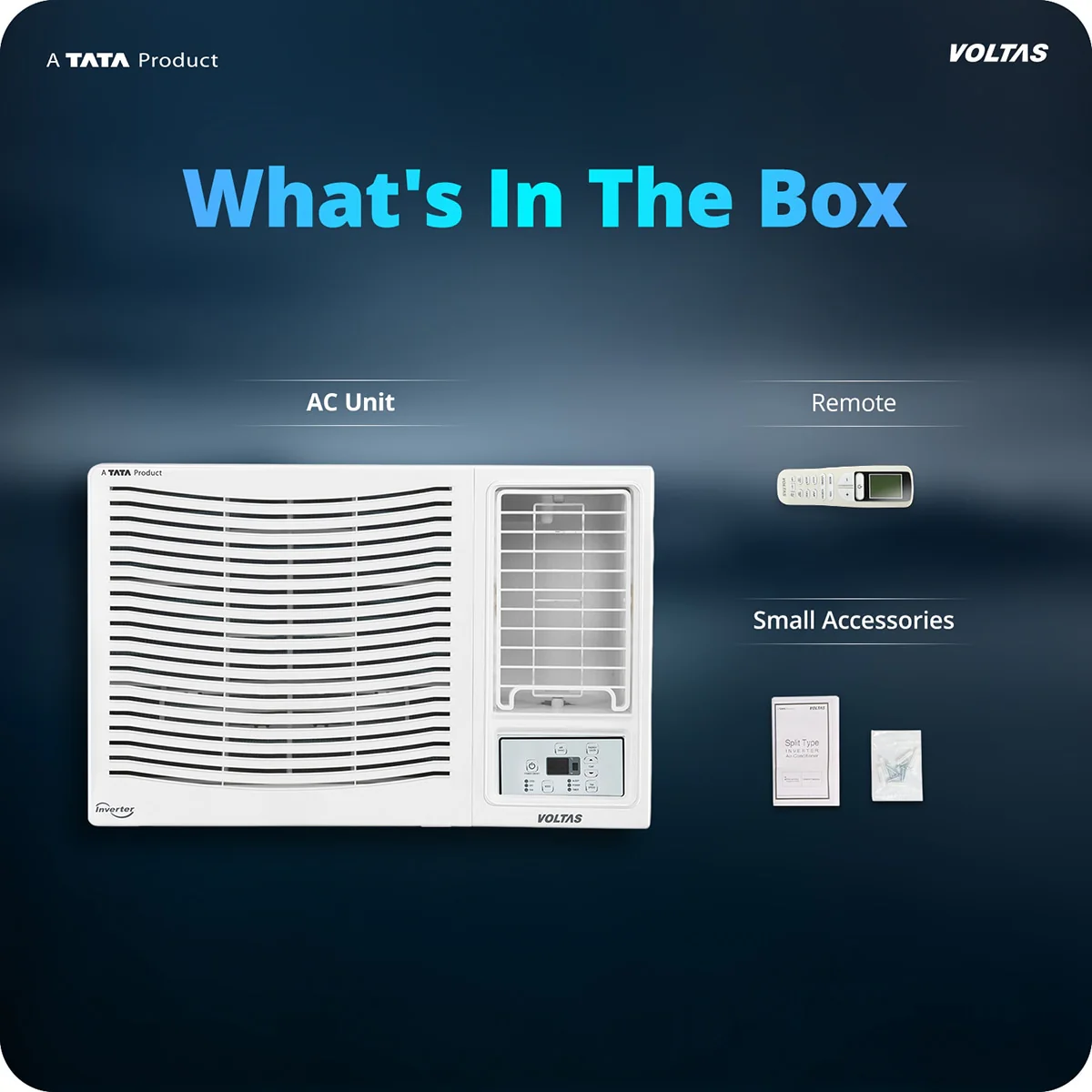 Voltas Window Air Conditioner, 1.5 Ton, 2 Star - 182FS Prism - Image 19