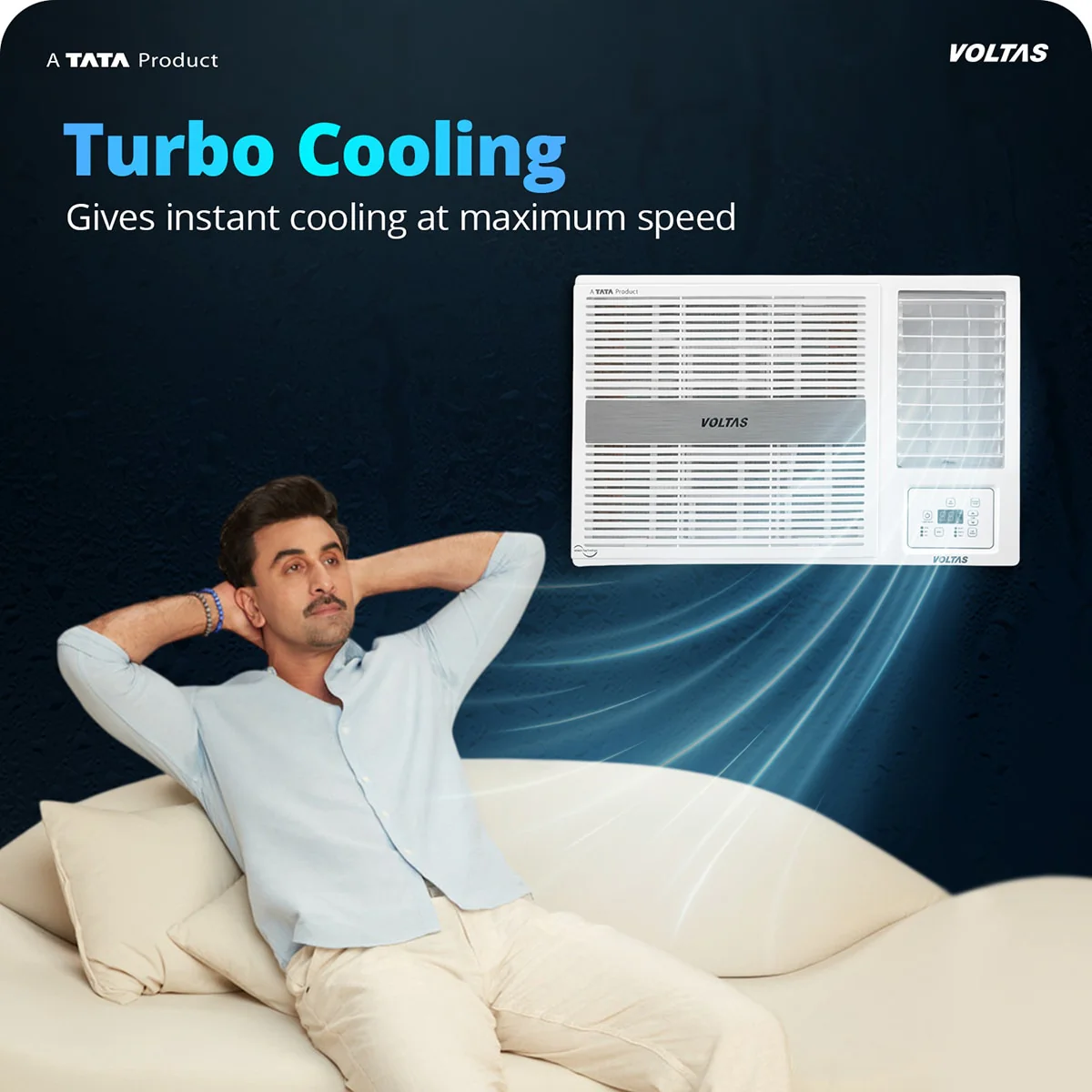 Voltas Window Air Conditioner, 1.5 Ton, 3 Star - 183INV Pearl - Image 11
