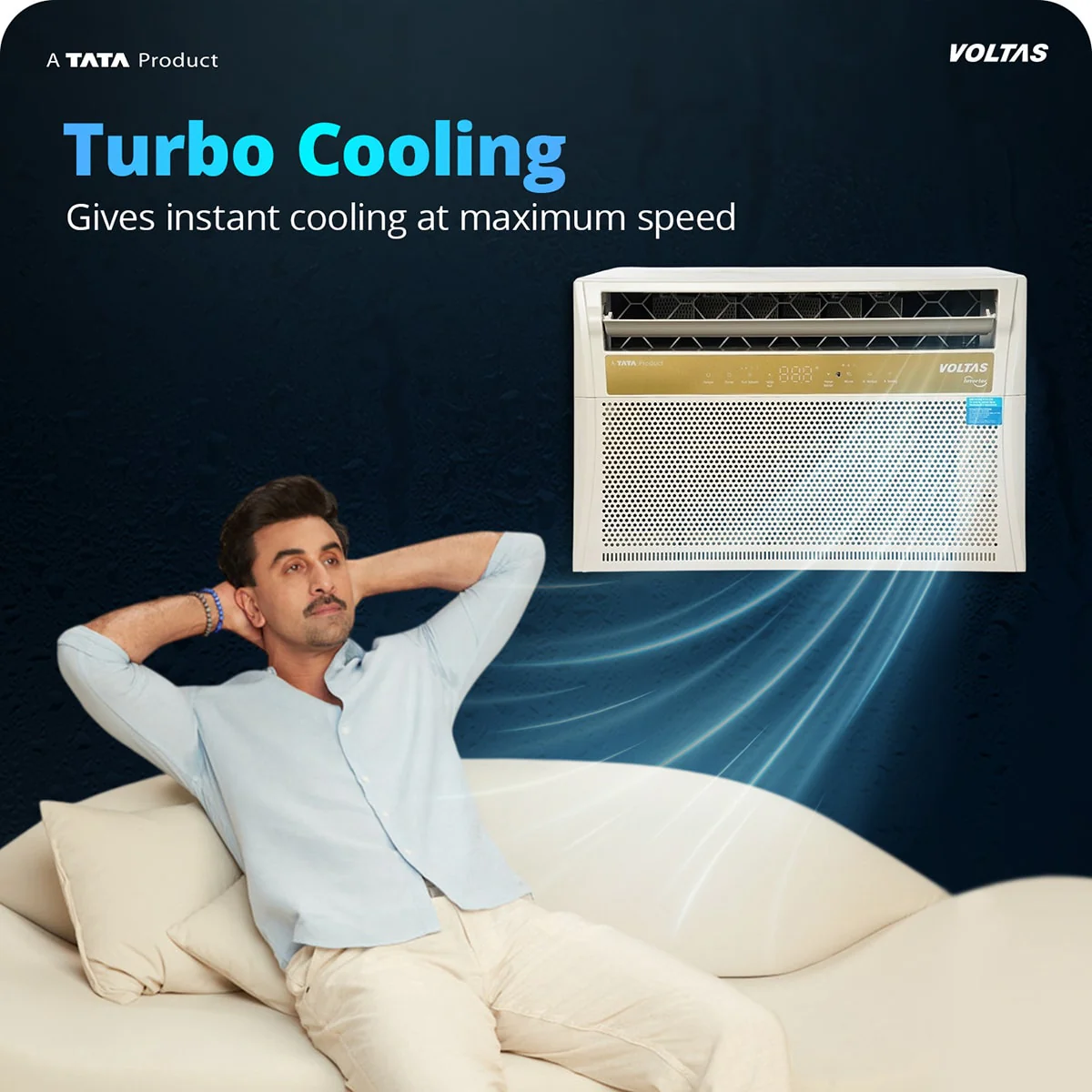 Voltas Window Air Conditioner, 1.5 Ton, 5 Star - 185INV Topaz - Image 11