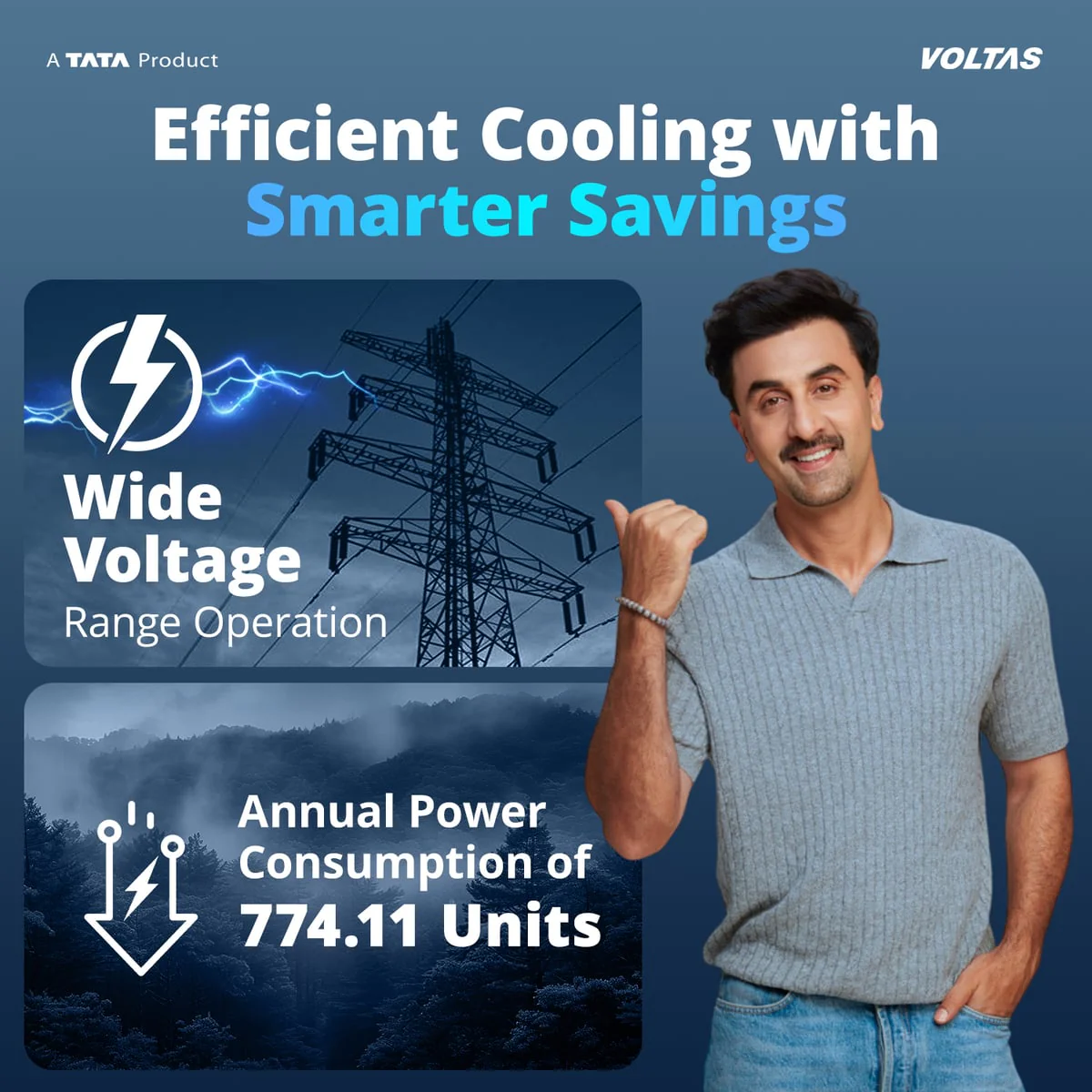 Voltas Window Air Conditioner, 1 Ton, 2 Star - 122FS Platina - Image 14